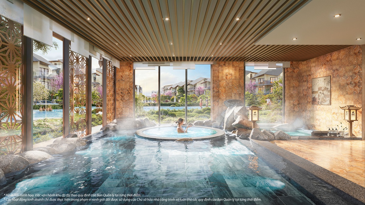 Ikigai Wellness Center mang tới trải nghiệm tắm khoáng Onsen với 4 nguồn khoáng tự nhiên từ Nhật Bản Ikigai Wellness Center mang tới trải nghiệm tắm khoáng Onsen với 4 nguồn khoáng tự nhiên từ Nhật Bản