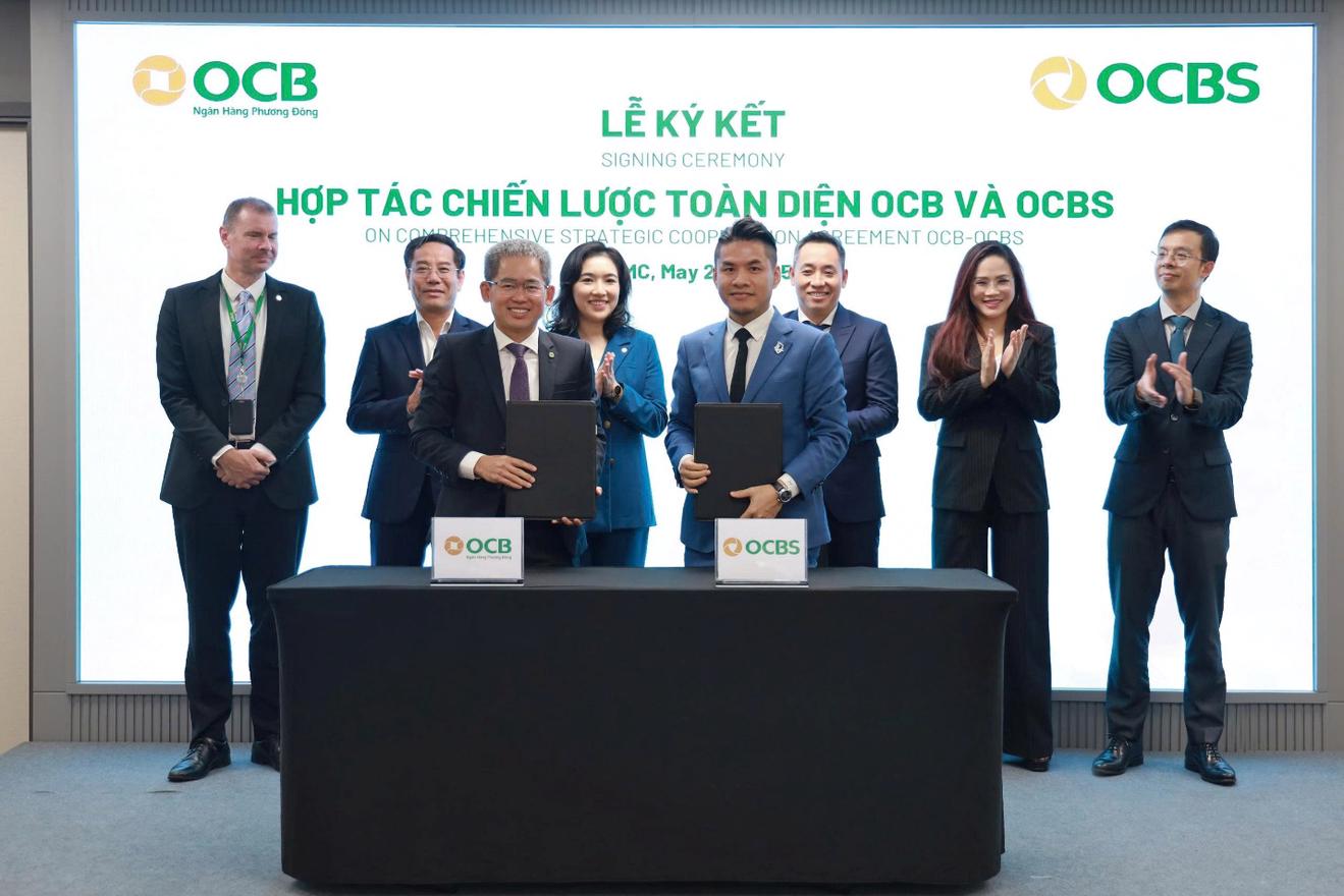 OCB ký kết hợp tác chiến lược toàn diện cùng OCBS