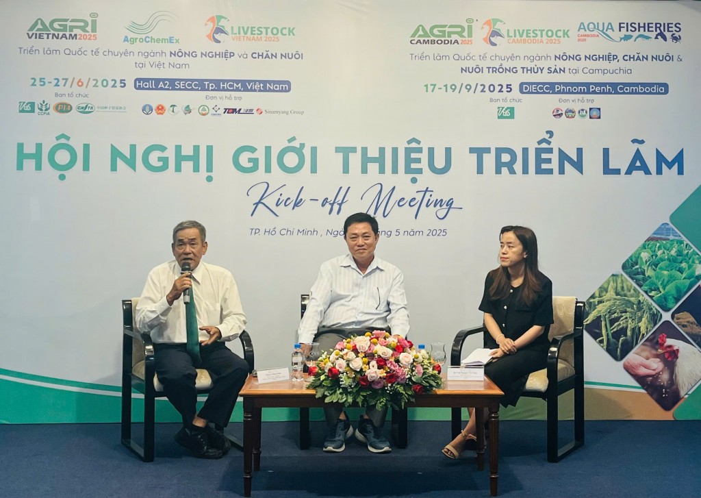 Hội nghị giới thiệu Triển lãm Quốc tế chuyên ngành Nông nghiệp và Chăn nuôi tại Việt Nam 2025 Hội nghị giới thiệu Triển lãm Quốc tế chuyên ngành Nông nghiệp và Chăn nuôi tại Việt Nam 2025