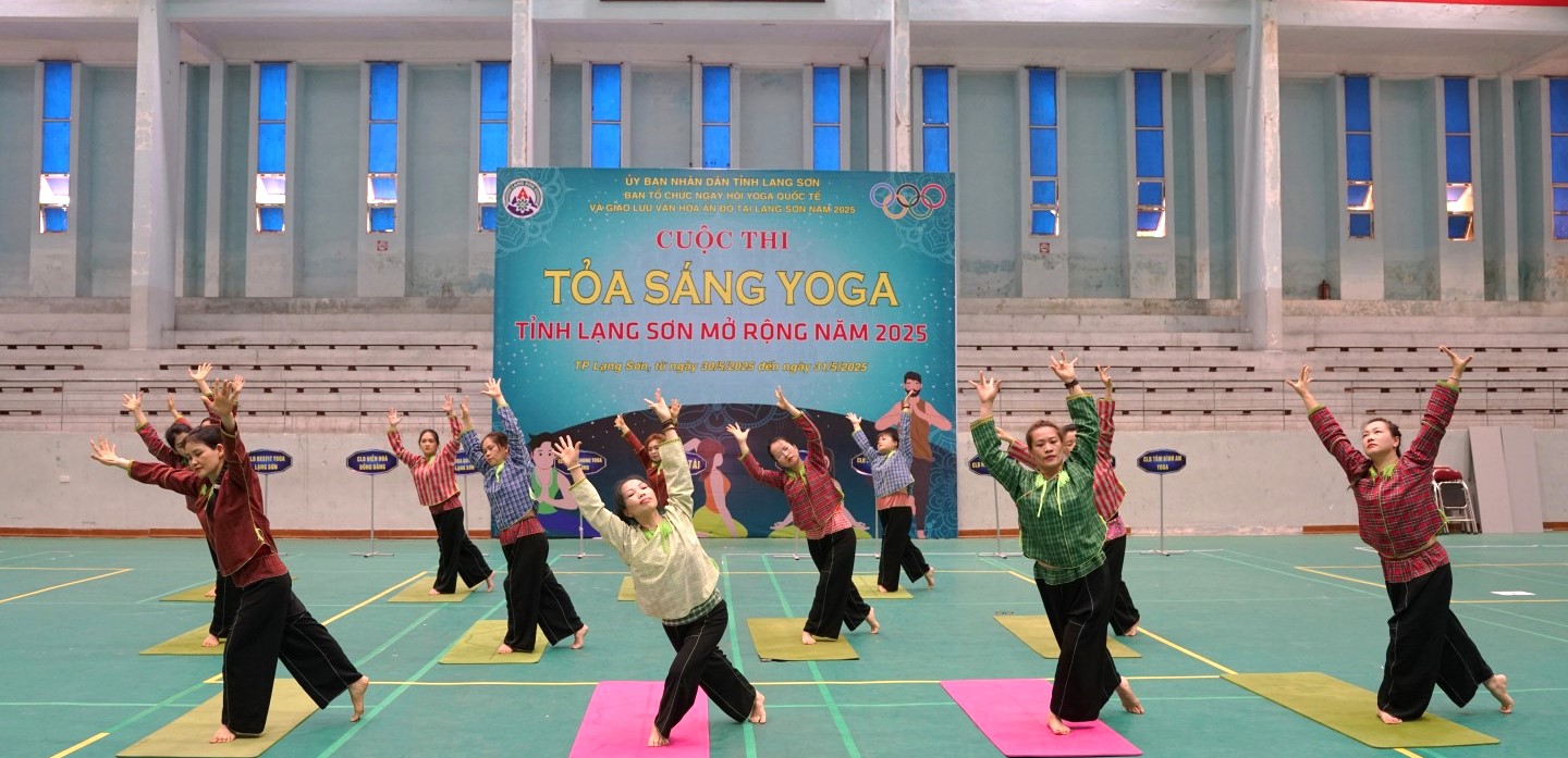 Sẵn sàng cho Ngày hội Yoga quốc tế tại Lạng Sơn