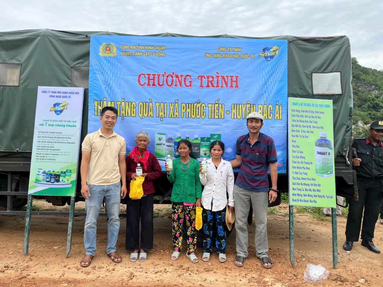 Cty Smart A với những hoạt động hướng đến người dân vùng khó khăn huyện Bắc Ái, tỉnh Ninh Thuận Cty Smart A với những hoạt động hướng đến người dân vùng khó khăn huyện Bắc Ái, tỉnh Ninh Thuận