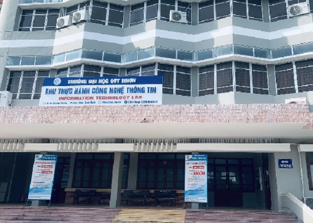 Trường Đại học Quy Nhơn sẽ là một trong những “đơn vị chủ lực” trong việc triển khai Đề án. Trong ảnh: Một góc Khu thực hành công nghệ thông tin – Trường Đại học Quy Nhơn. Ảnh: VH Trường Đại học Quy Nhơn sẽ là một trong những “đơn vị chủ lực” trong việc triển khai Đề án. Trong ảnh: Một góc Khu thực hành công nghệ thông tin – Trường Đại học Quy Nhơn. Ảnh: VH