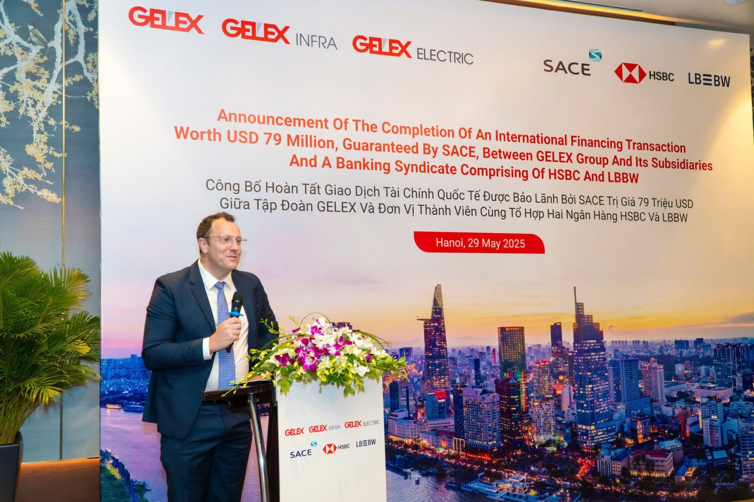 Ông Stefan Rethmeier, Giám đốc bộ phận Khách hàng Doanh nghiệp và Tín dụng Xuất khẩu LBBW. Ông Stefan Rethmeier, Giám đốc bộ phận Khách hàng Doanh nghiệp và Tín dụng Xuất khẩu LBBW.