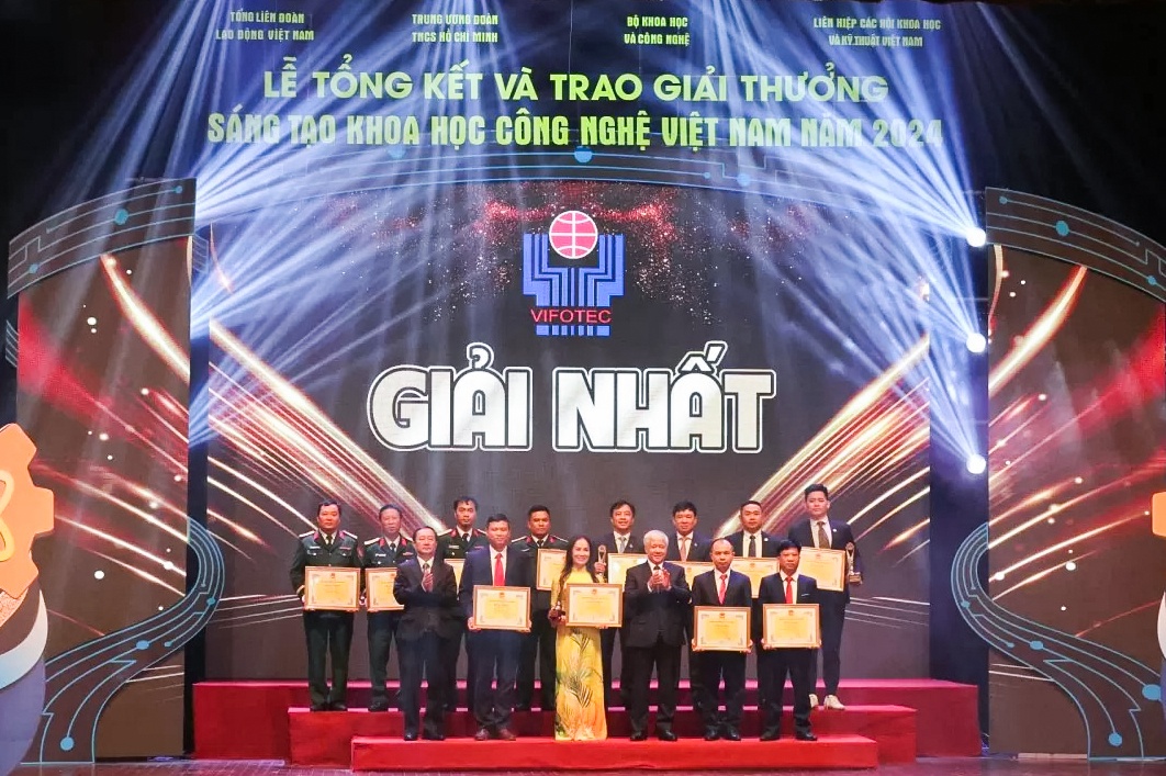 Petrovietnam đạt giải Nhất VIFOTEC năm 2024