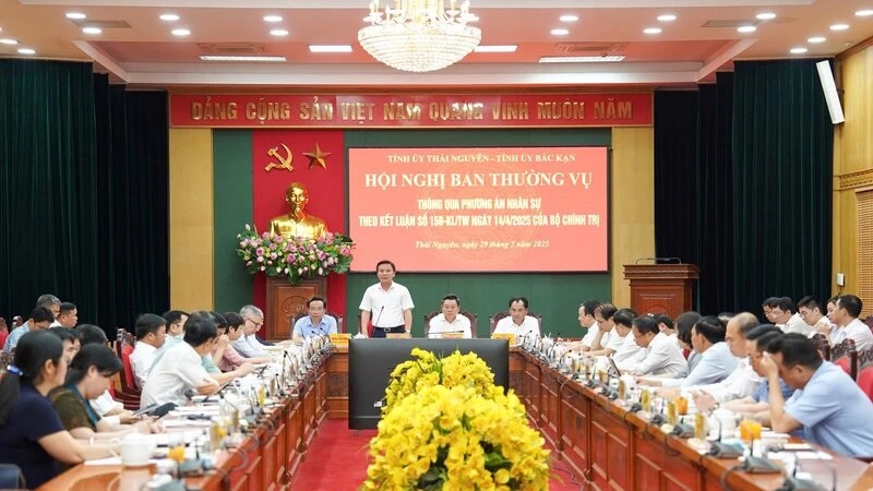 Thái Nguyên và Bắc Kạn thống nhất phương án nhân sự sau hợp nhất