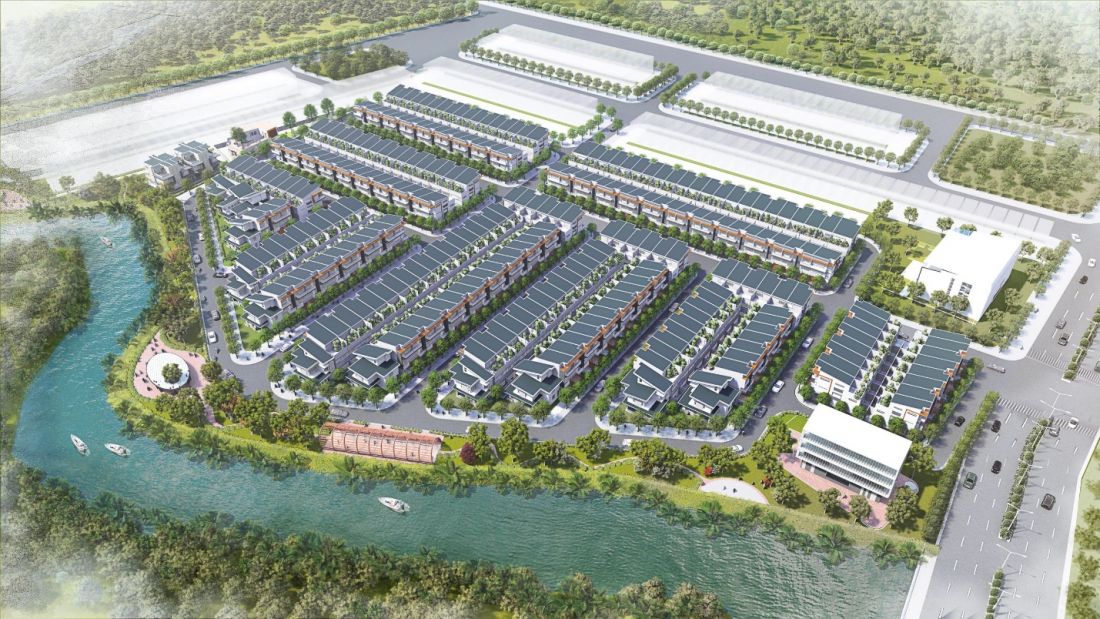 Phối cảnh dự án Elite Life Cần Giuộc