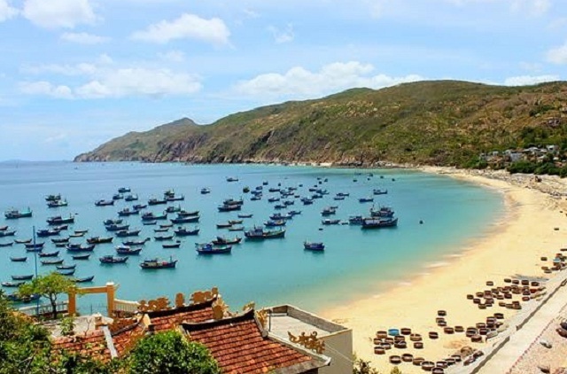 Một góc bãi biển Cát Tiến, nơi sẽ thực hiện dự án Điểm số 2 (2-2), Khu du lịch biển Nhơn Lý - Cát Tiến. Ảnh: C-Tiến