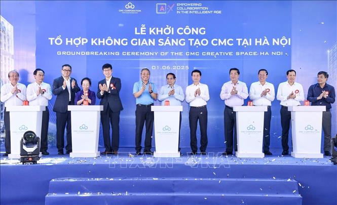Thủ tướng Phạm Minh Chính: Tổ hợp không gian sáng tạo CMC phải là nơi hội tụ, lan tỏa văn hóa và trí tuệ