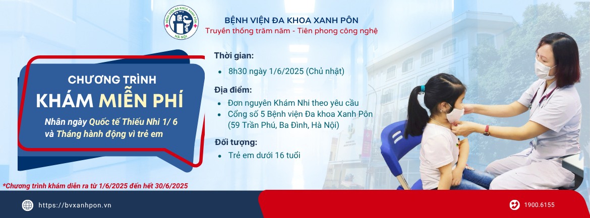 Bệnh viện Đa khoa Xanh Pôn khánh thành Khu khám Nhi theo yêu cầu