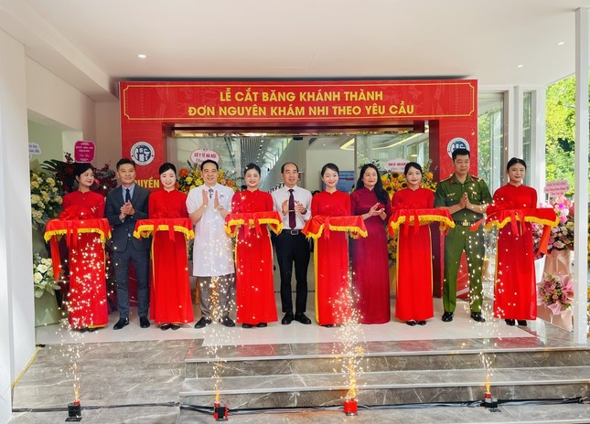 Bệnh viện đa khoa Xanh Pôn khánh thành Khu khám Nhi theo yêu cầu, miễn phí khám cho trẻ em trong tháng 6