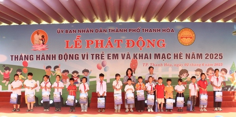 Thanh Hóa phát động Tháng hành động vì trẻ em và khai mạc hè năm 2025