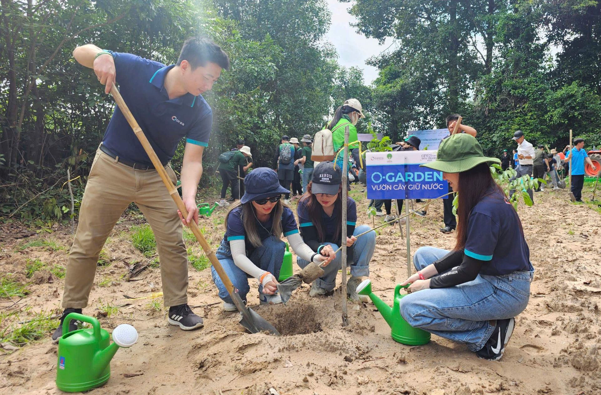 Hưởng ứng ngày môi trường thế giới, OPES trao tặng gần 1.300 cây giống tại tỉnh Tây Ninh