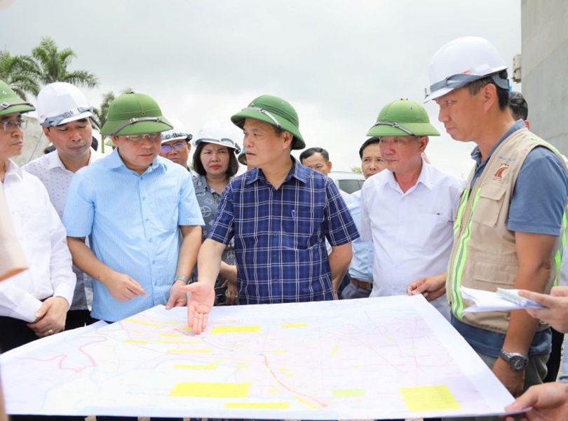 Chủ tịch tỉnh Hải Dương yêu cầu các đơn vị thi công cần triển khai nhanh hơn nữa