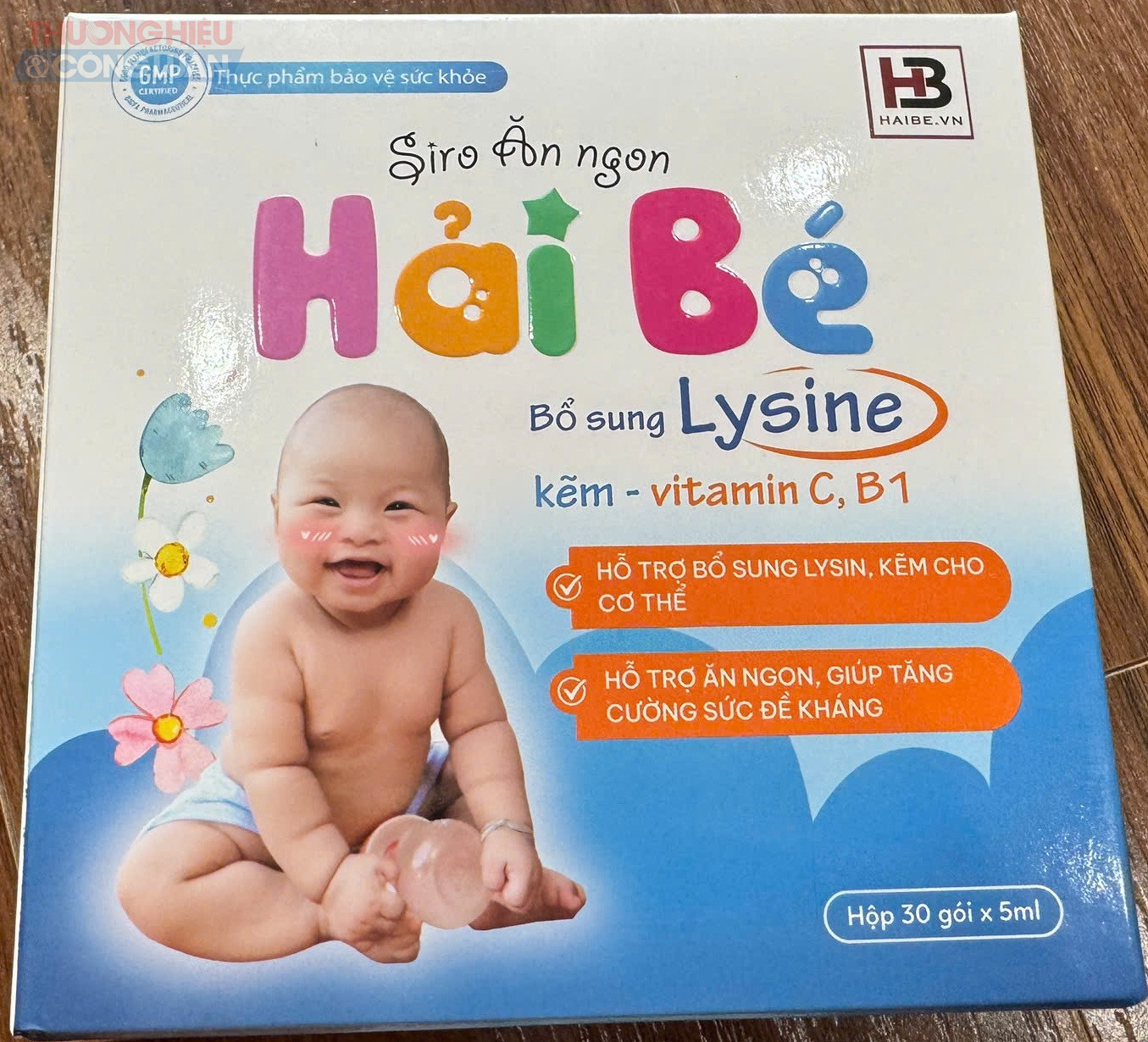 Thực phẩm bảo vệ sức khỏe Siro ăn ngon Hải Bé của Công ty TNHH Hải Bé không đảm bảo chỉ tiêu chất lượng?