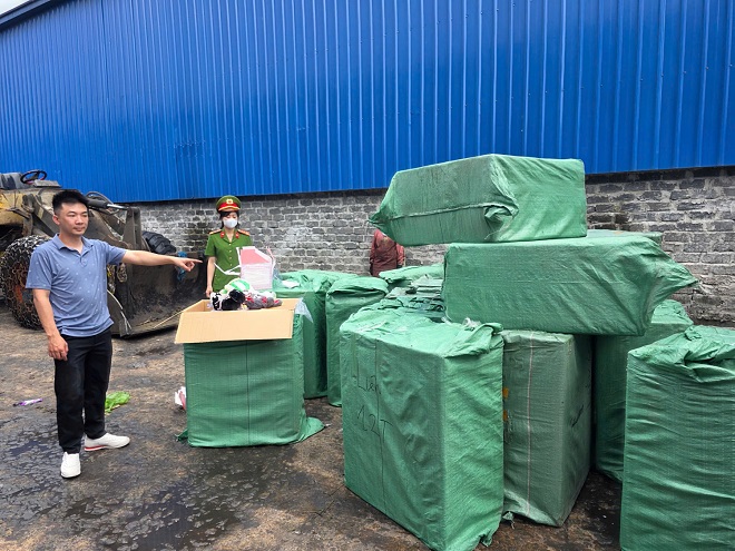 Tang vật vi phạm bị phát hiện