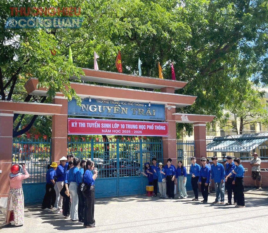 Điểm thi tại Trường THPT Nguyễn Trãi, quận Liên Chiểu