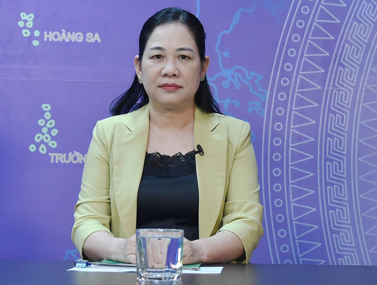 Thứ trưởng Bộ Dân tộc và Tôn giáo Nông Thị Hà: Quyết sách xóa toàn bộ nhà tạm, nhà dột nát trên toàn quốc là một quyết sách đúng đắn và hiệu quả trong thời gian vừa qua - Ảnh: VGP/Dương Tuấn