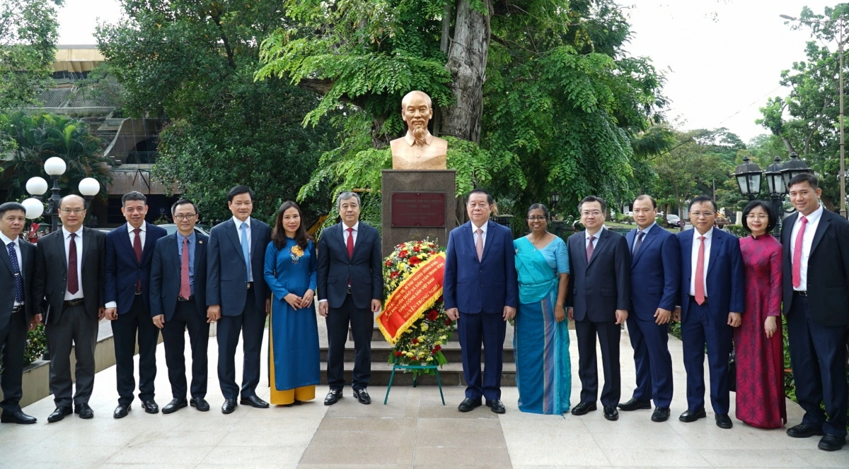 Đoàn đại biểu Đảng Cộng sản Việt Nam thăm và làm việc tại Sri Lanka