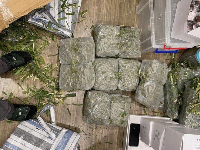 Bắt nhóm đối tượng mua bán hơn 200 kg cần sa bằng tiền ảo