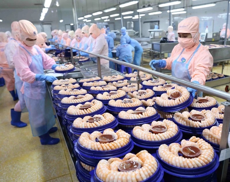 Các mặt hàng tôm chế biến sâu của Việt Nam được nhiều nước ưa chuộng Các mặt hàng tôm chế biến sâu của Việt Nam được nhiều nước ưa chuộng