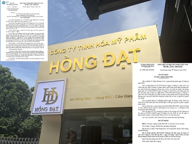 Từ "Made in Italy" giả mạo đến nhiễm khuẩn: Mỹ phẩm Hồng Đạt và những dấu hỏi về chất lượng