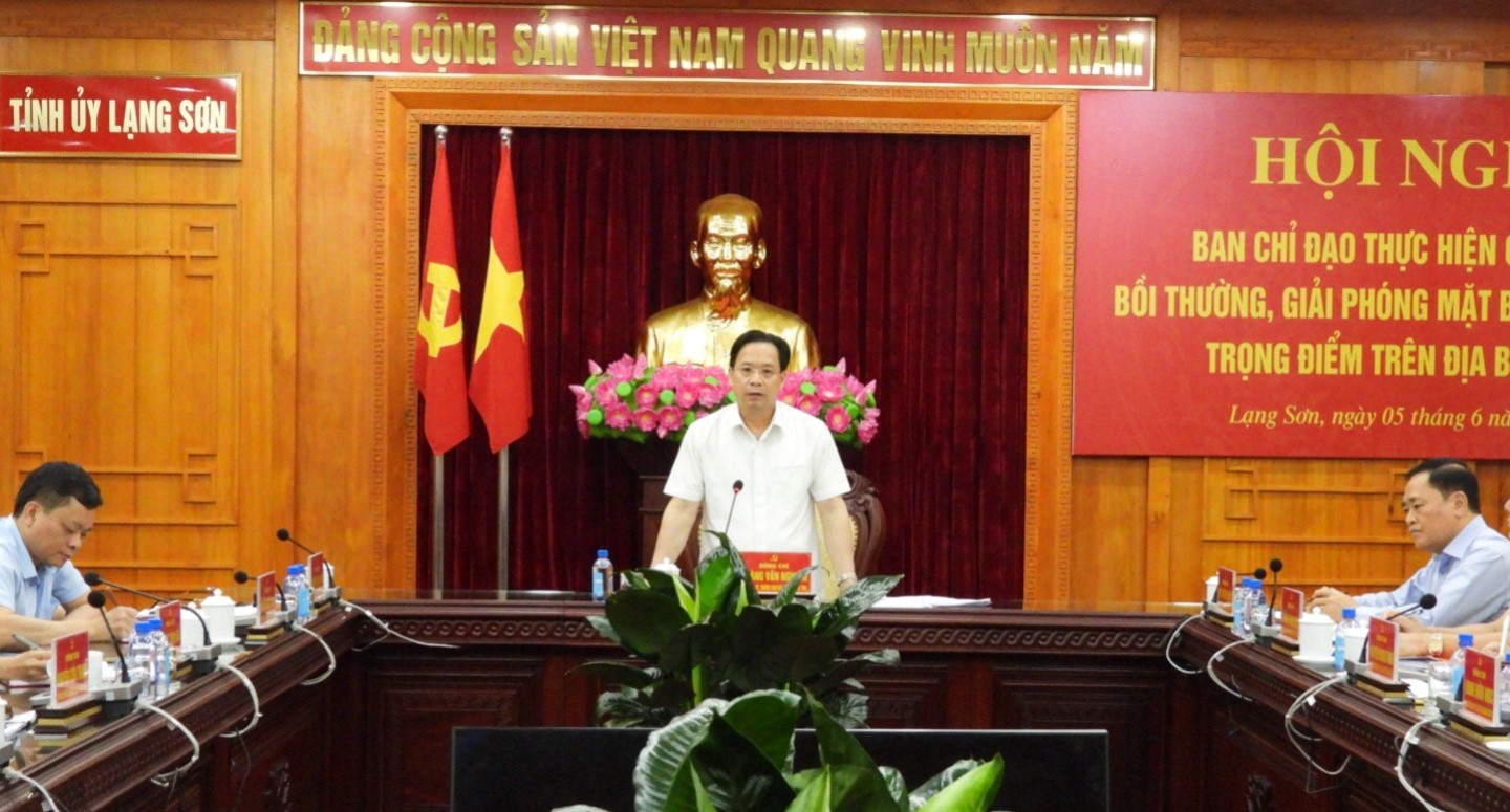 Lạng Sơn: Một số đơn vị cần chấn chỉnh ngay tinh thần, thái độ trong thực hiện công tác giải phóng mặt bằng