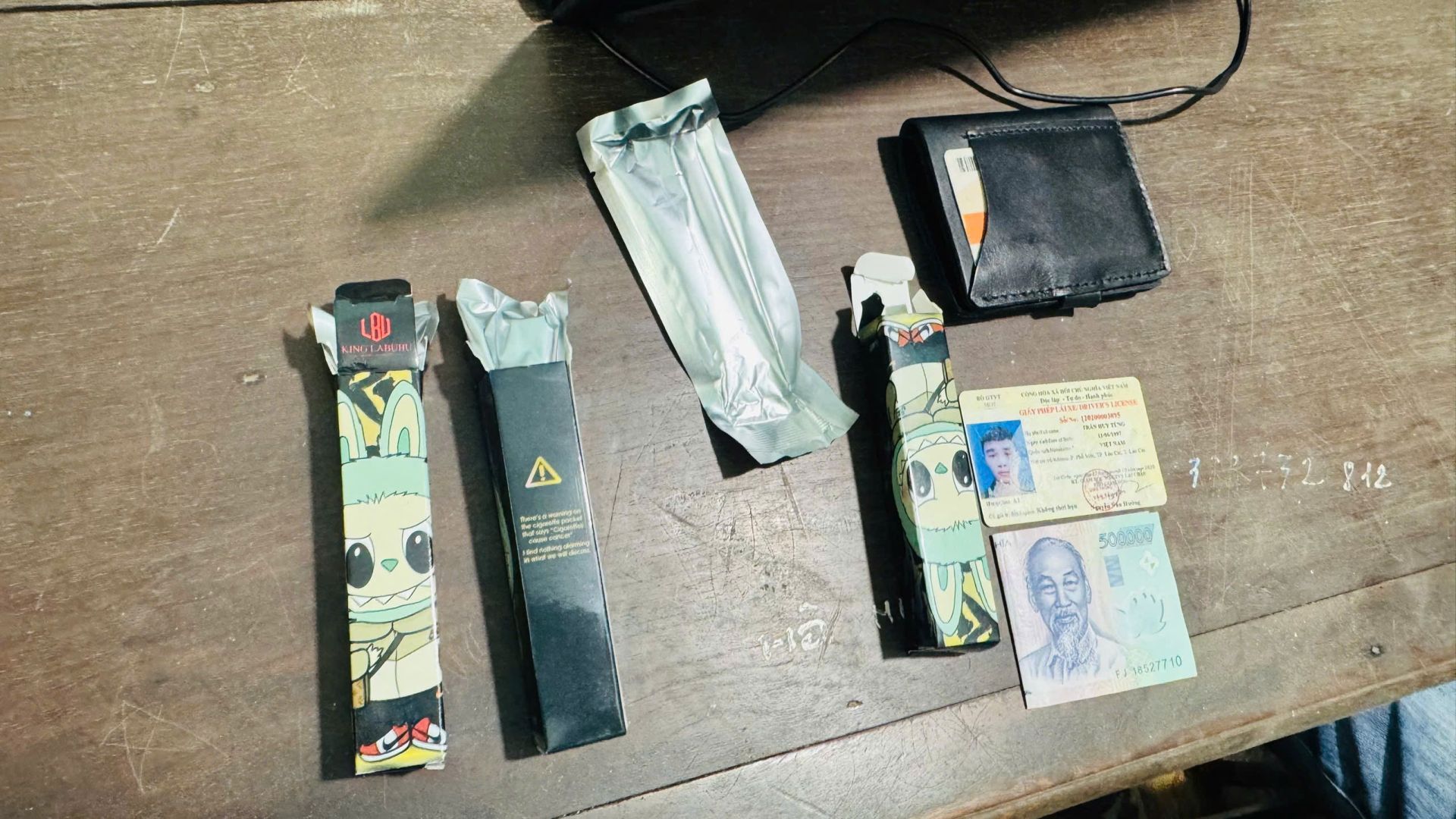 Tang vật bị thu giữ