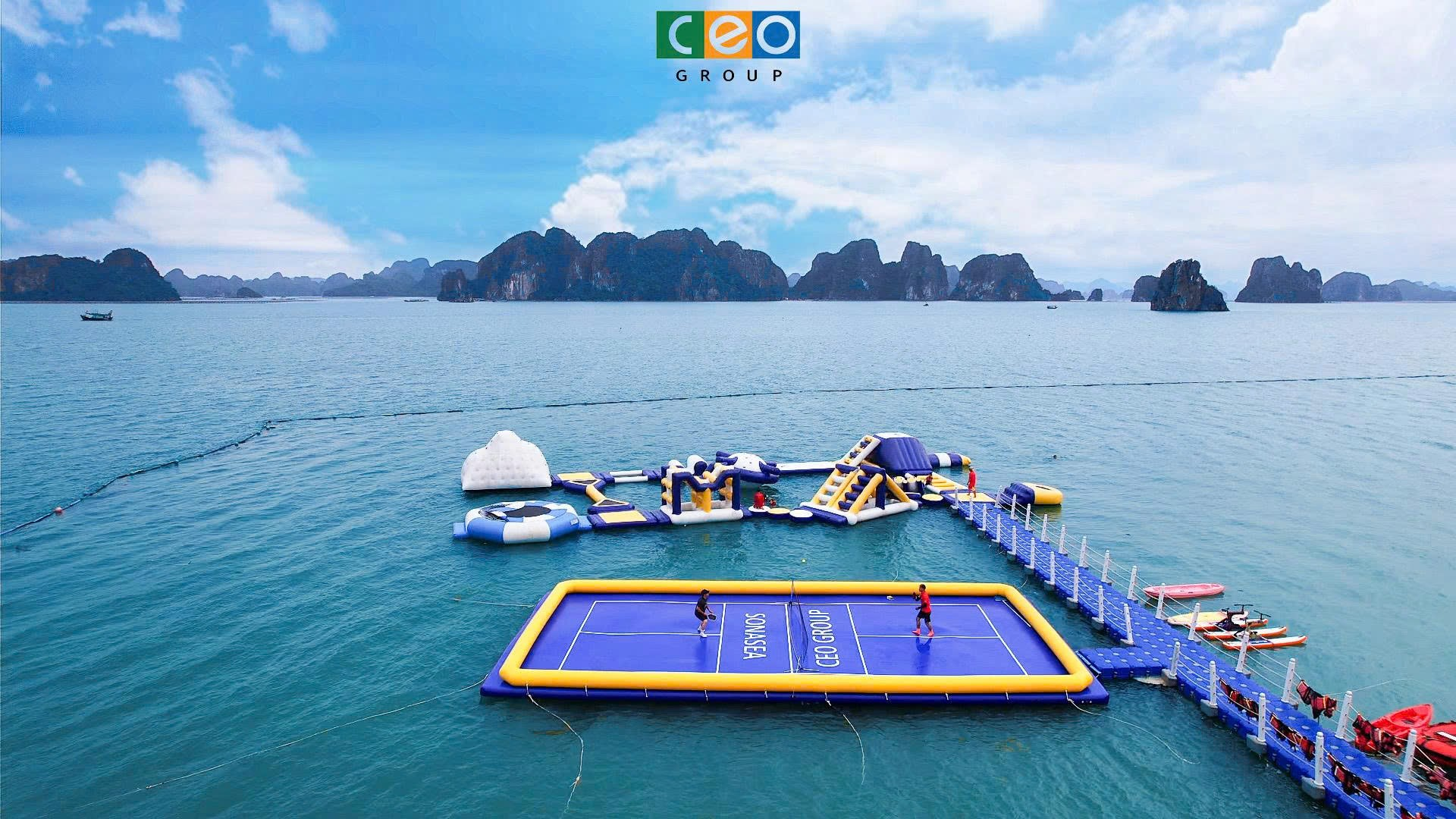 Sân Pickleball giữa Vịnh Bái Tử Long – điểm chạm mới của du lịch trải nghiệm Vân Đồn hè 2025. Sân Pickleball giữa Vịnh Bái Tử Long – điểm chạm mới của du lịch trải nghiệm Vân Đồn hè 2025.