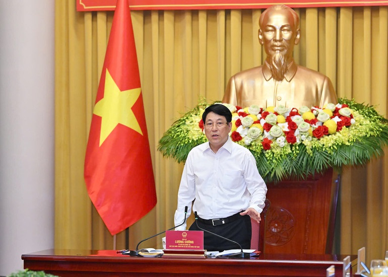 Chủ tịch nước Lương Cường: Hợp nhất Hưng Yên và Thái Bình là bước đi chiến lược, lựa chọn đột phá