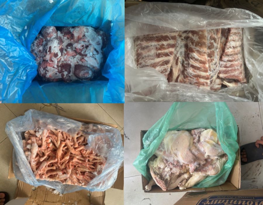 Một số loại tang vật vi phạm.