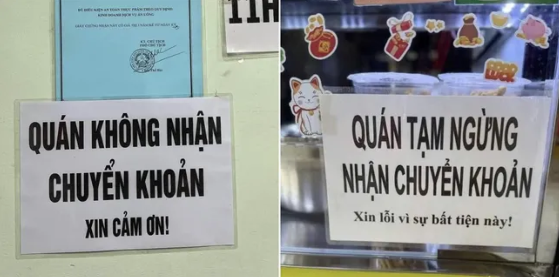 Nhiều hộ kinh doanh 'né' chuyển khoản