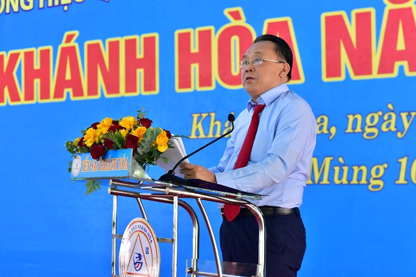 Ông Lê Hữu Hoàng- Phó Chủ tịch Thường trực UBND tỉnh phát biểu chỉ đạo