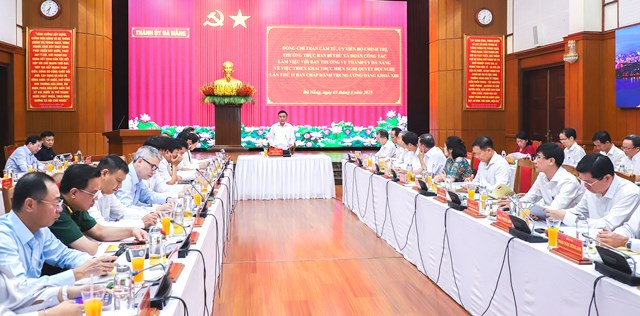 Toàn cảnh buổi làm việc