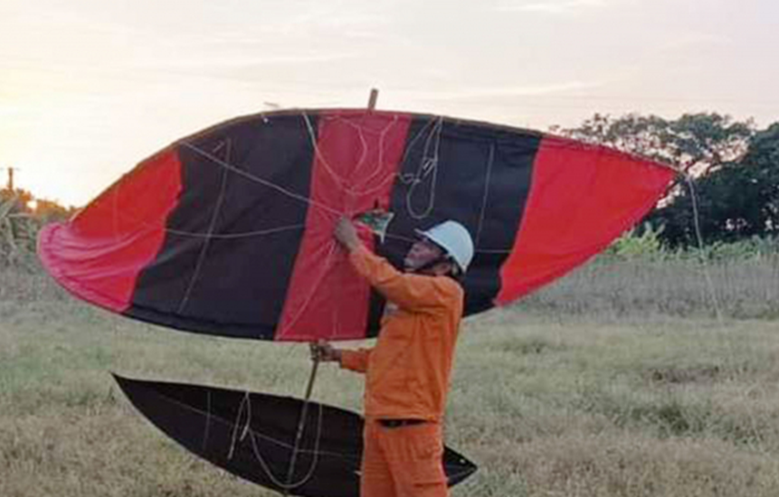 Thu giữ diều vi phạm Thu giữ diều vi phạm