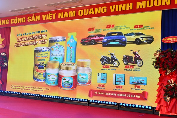 Những Giải thưởng của chương trình khuyến mãi