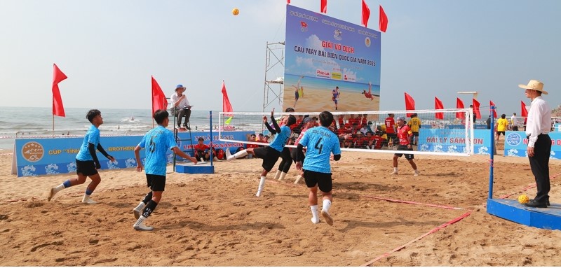 Khởi tranh Giải vô địch cầu mây bãi biển quốc gia năm 2025