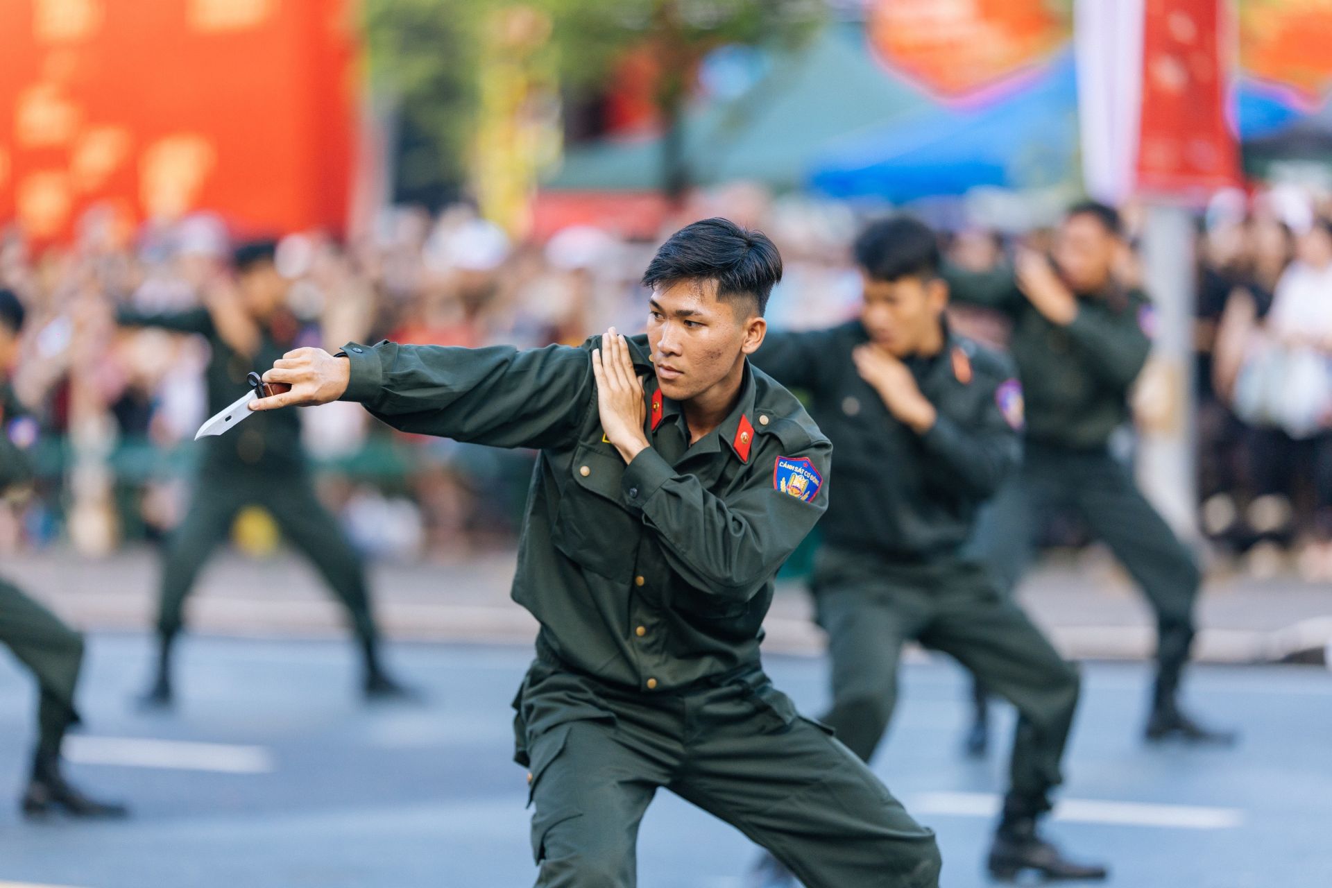 Kỹ năng tác chiến nhanh, mạnh, các chiến sĩ thể hiện bản lĩnh, tinh thần thép và khả năng xử lý tình huống nguy hiểm cao