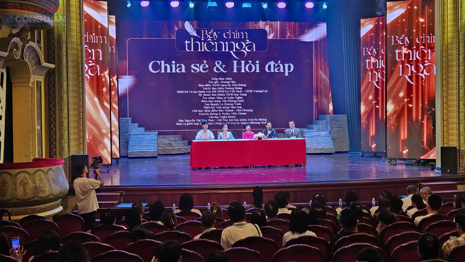 Họp báo cung cấp thông tin về Vở múa rối 