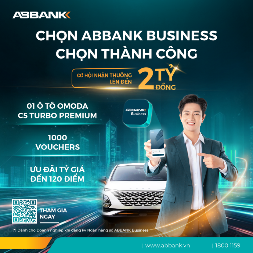 ABBANK: Khuyến khích doanh nghiệp vừa và nhỏ giao dịch số với loạt ưu đãi chưa từng có