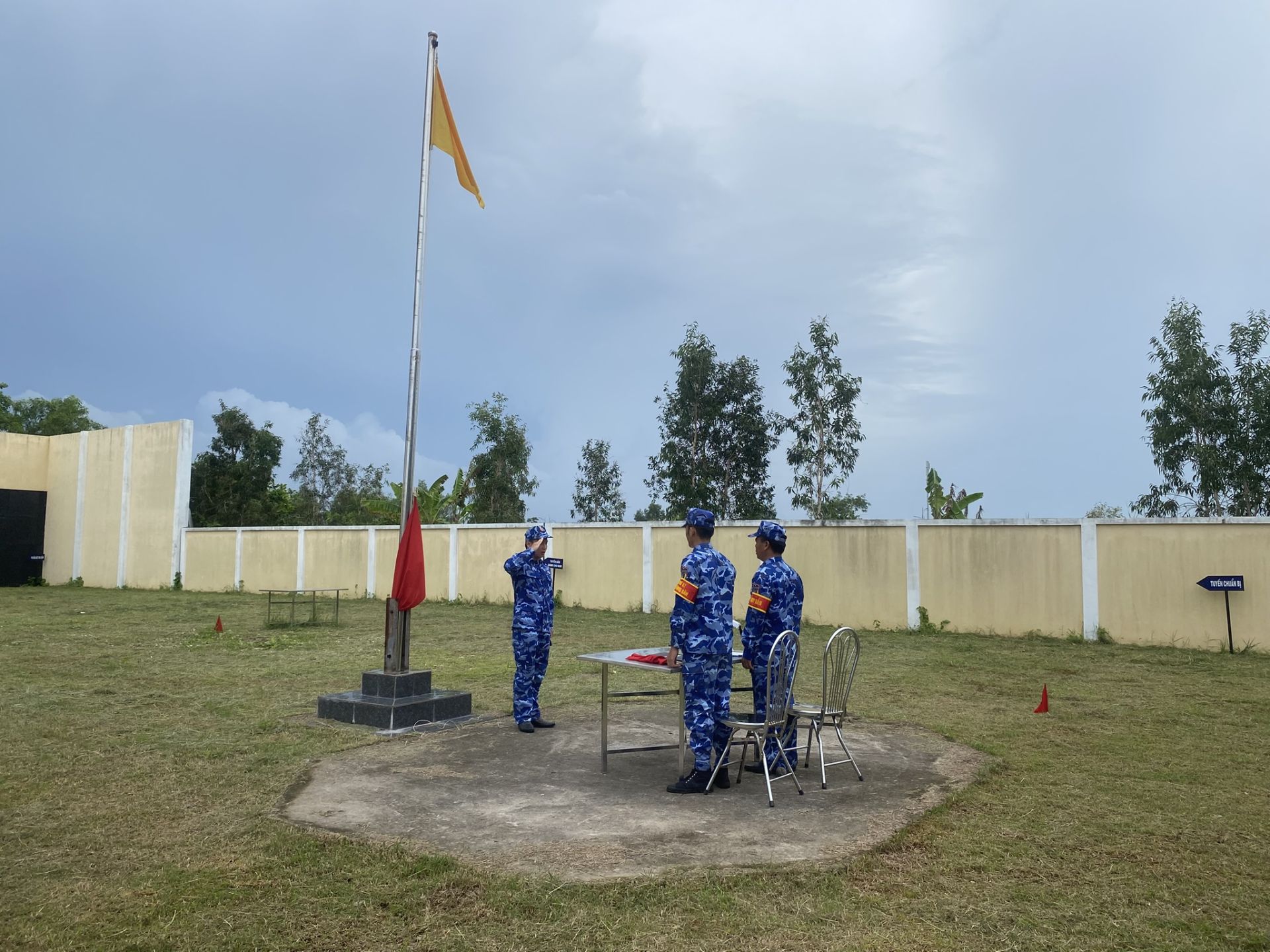 Hải đoàn 42 làm tốt công tác chuẩn bị trường bắn