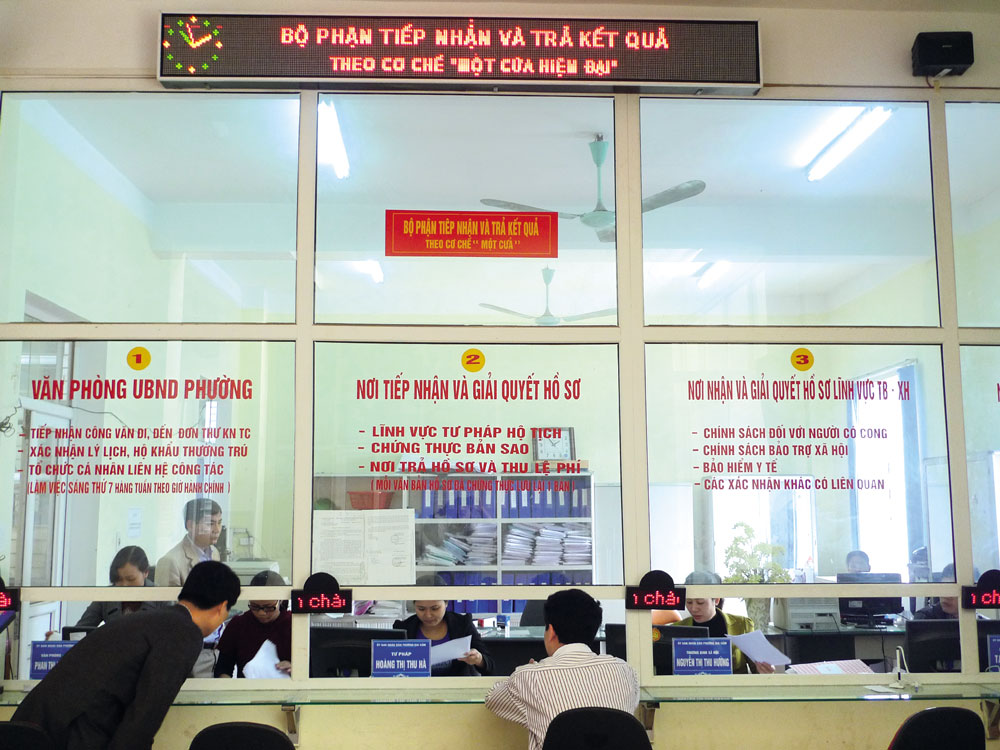 Nghị định quy định mới về tổ chức Bộ phận Một cửa tại cấp bộ, cấp tỉnh và cấp xã