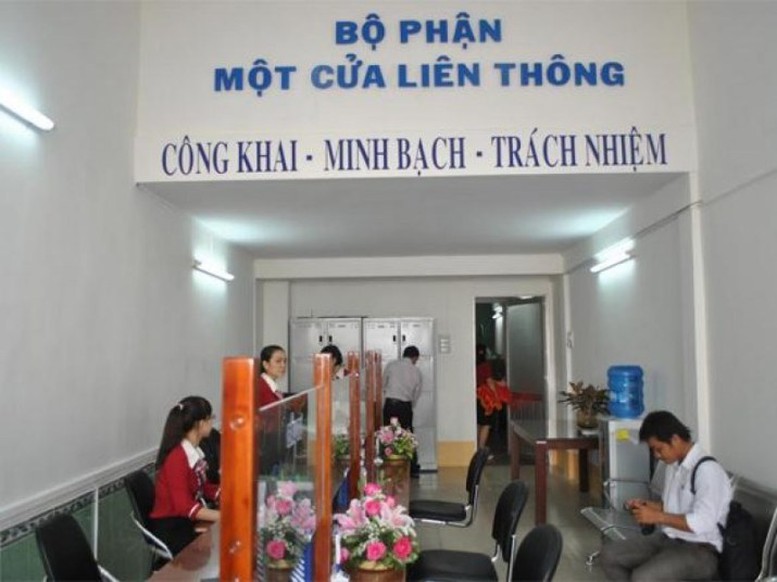 Thực hiện thủ tục hành chính theo cơ chế một cửa, một cửa liên thông tại Bộ phận Một cửa