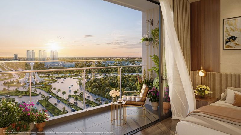 Khung cảnh đại lộ Hùng Vương nhìn từ căn hộ The K-Park Avenue Khung cảnh đại lộ Hùng Vương nhìn từ căn hộ The K-Park Avenue