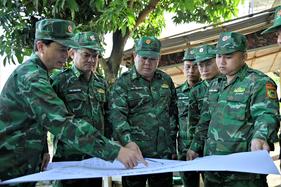 Quyết tâm bảo vệ biên giới