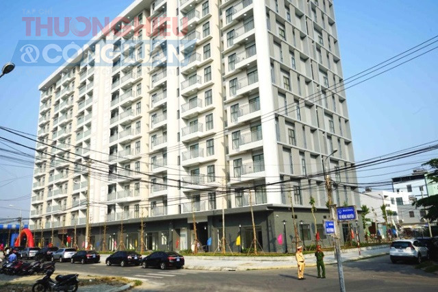 Chung cư nhà ở xã hội cho người có công cách mạng tại đường Vũ Mộng Nguyên đã hoàn thành