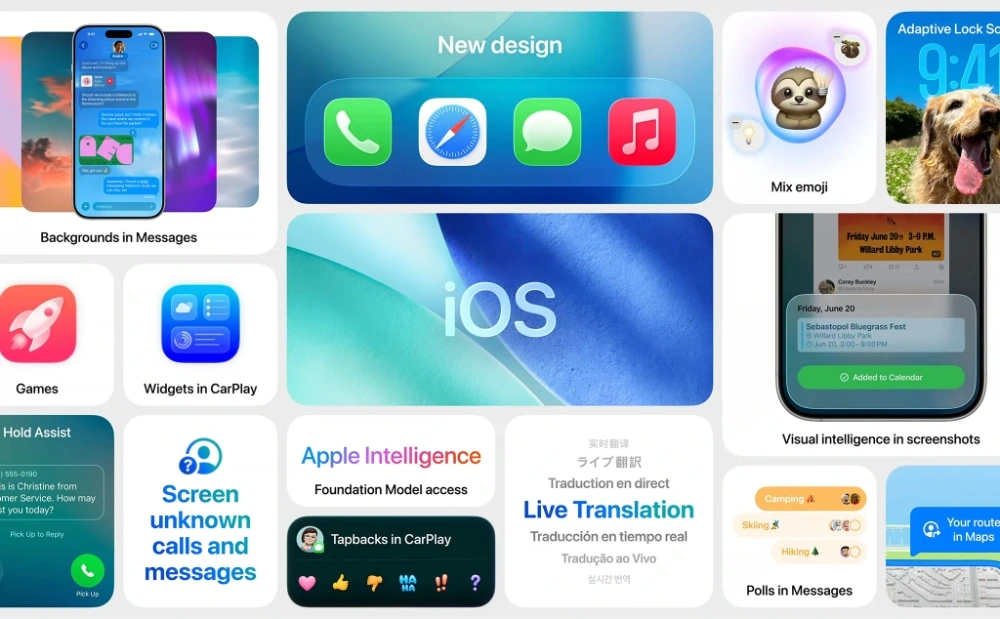 Nhiều tính năng mới có trên iOS 26 Nhiều tính năng mới có trên iOS 26