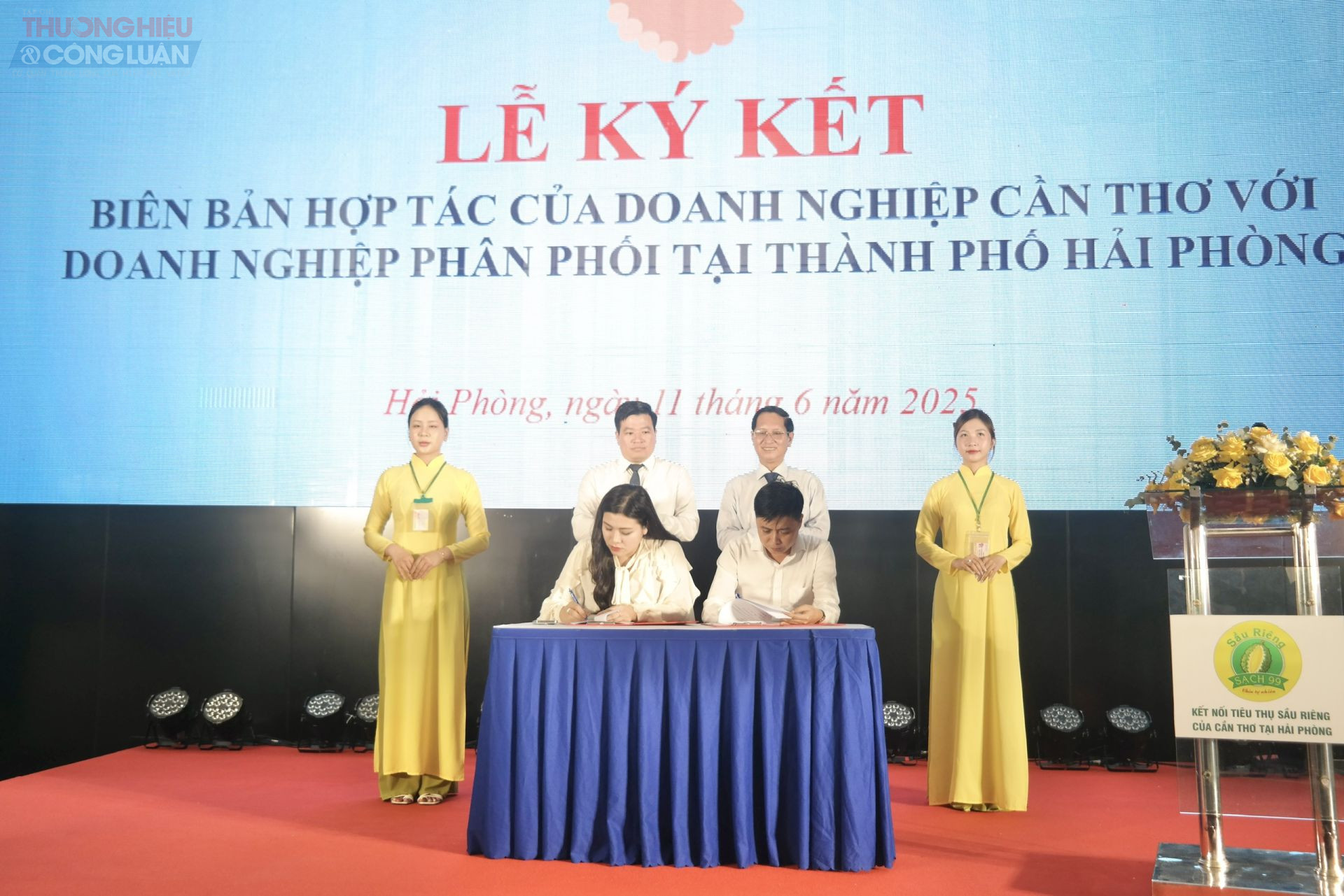 Lễ ký kết biên bản hợp tác Lễ ký kết biên bản hợp tác