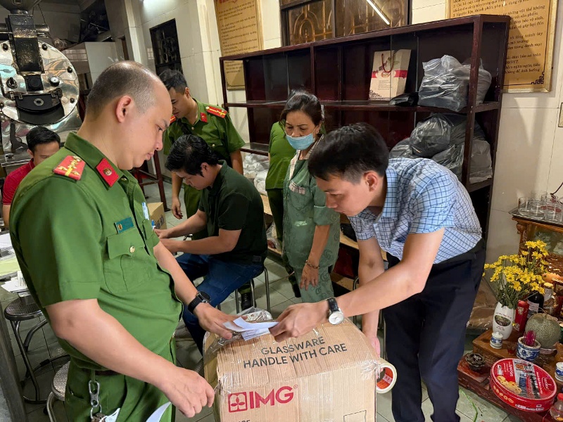 Kiểm tra cơ sở sản xuất