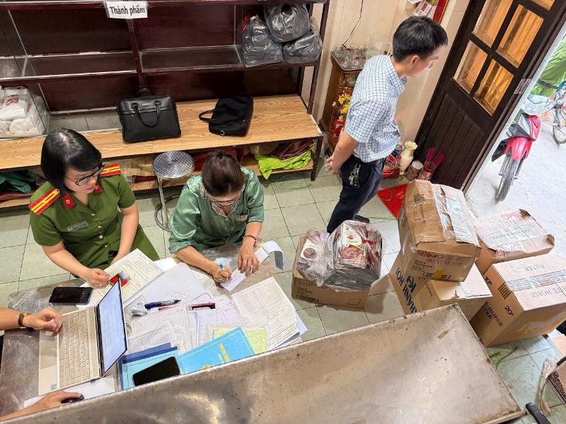 Tang vật bị thu giữ