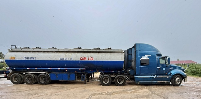 Bình Định tạm giữ 77.350kg chất lỏng nghi là dầu FO